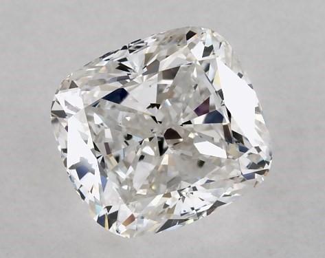 GIA 1.00 Carat F-VS2 Very Good Cut Cushion Modified Diamond